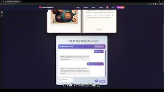 MyAIStorybook Demo 3: Interactive Character Chatbot & Voice Prompting