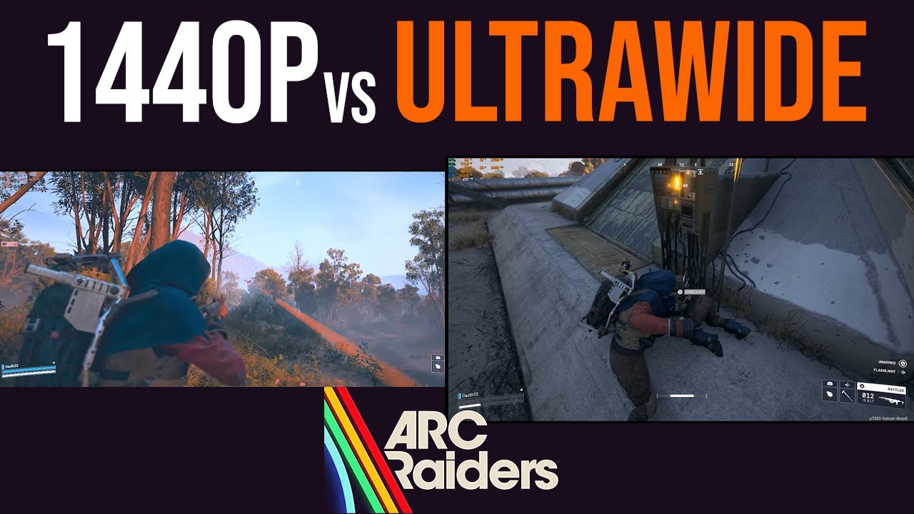 Ryzen 7 9850X3D – Arc Raiders Benchmarks | 1440p vs Ultrawide (Side-by-Side)