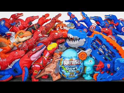Jurassic World Unboxing and Review ASMR | T Rex Velociraptor Brachiosaurus Dinosaur Toy Collection