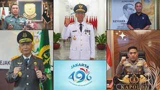 Ucapan Ultah Jakarta dari FORKOPIMDA