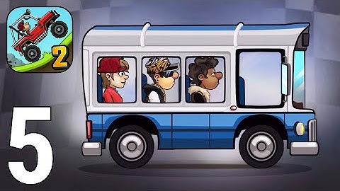 Hill Climb Racing 2 Gameplay Walkthrough Part 5 - Unlock Bus [iOS/Android]