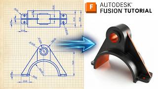 Fusion 360 From Zero | Beginner Step-by-Step Modeling Tutorial #40