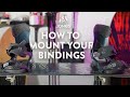 How to mount your snowboard bindings (Jones Tune Bench)