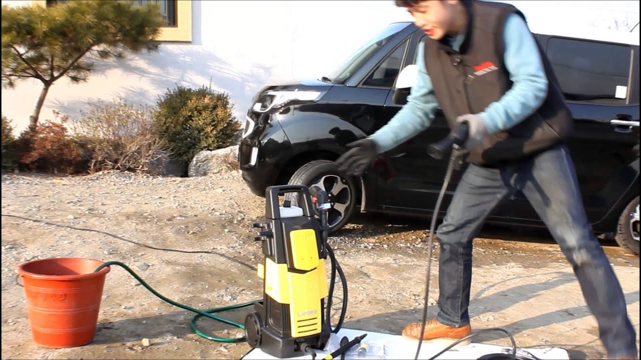 LAVOR WAVE STEAM AUTO SUCTION HIGH PRESSURE 130BAR - YouTube