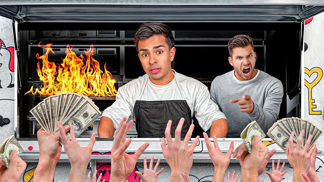 Un DÍA VENDIENDO comida CALLEJERA