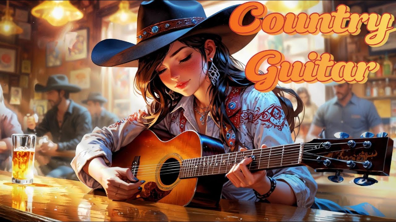 Western Sunset Guitar: Tranquil Country Guitar Melodies 🤠🎸