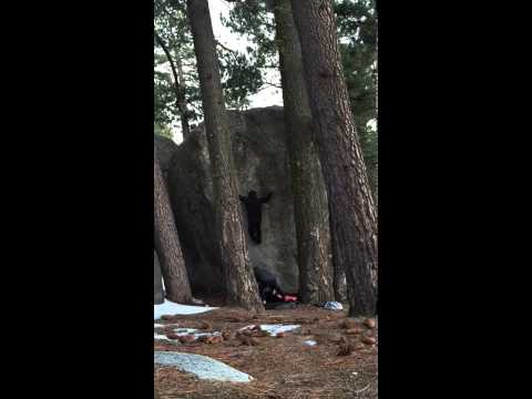 Beta Video for climb Buzz Saw v10, Black Mountain