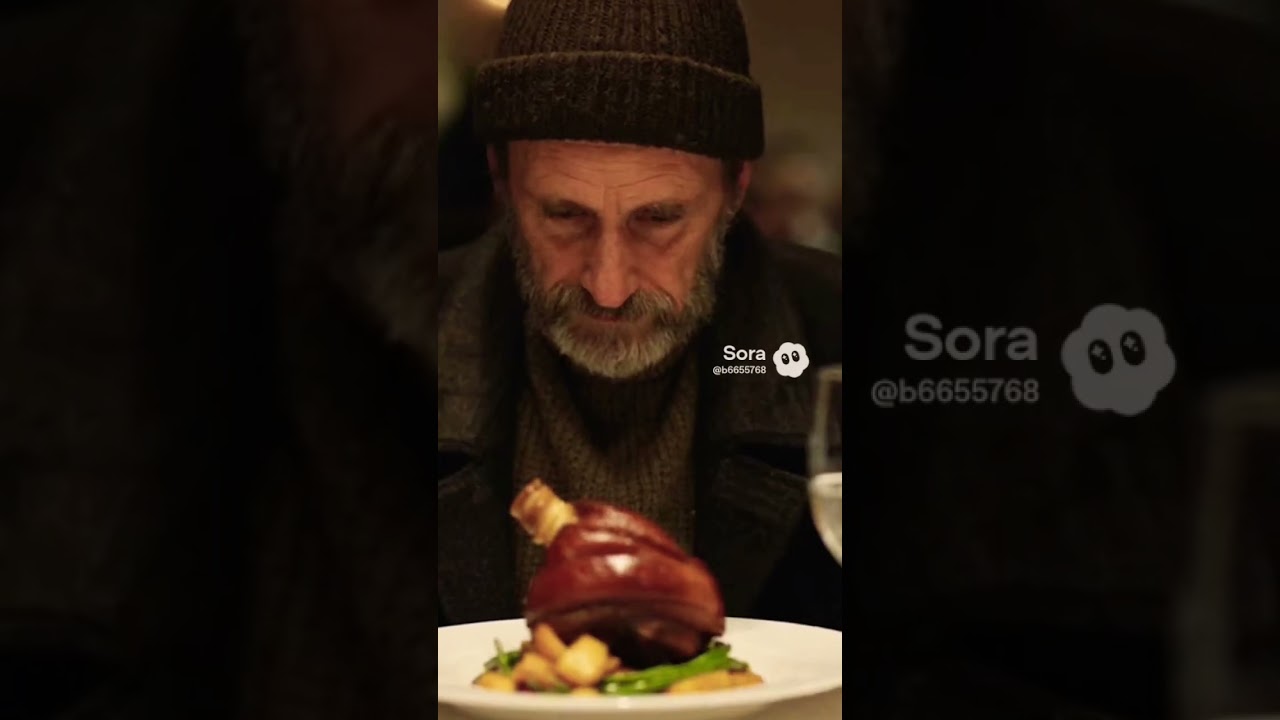 He Took a Seat — And Watched Carefully 🍽️👀 