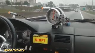 Vw , Voyage, Saveiro Turbo Launch Control, Hard Pulls, Gear Controller & Engine Sounds