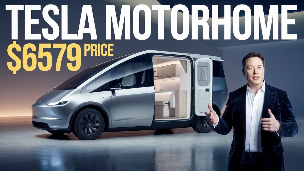 $6,579 Tesla Motorhome: Elon Musk’s Game-Changer: Tesla's Game Changing 2025 Motor Home Unveiled!