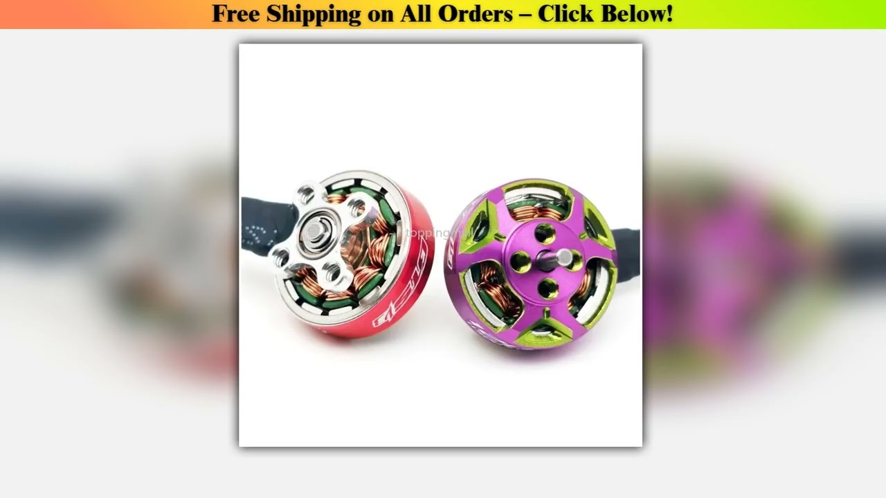 4pcs Rcinpower GTS V3 1203 11500KV 2S 8000KV 6000KV Brushless Motor for 2~3inch Propeller RC FPV