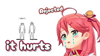 Miko's love are rejected 【English sub】【Sakura Miko / Hololive JP】