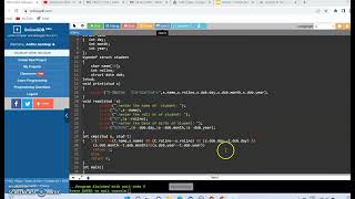 c programming- To demonstrate Structure within structure/ Nested structure