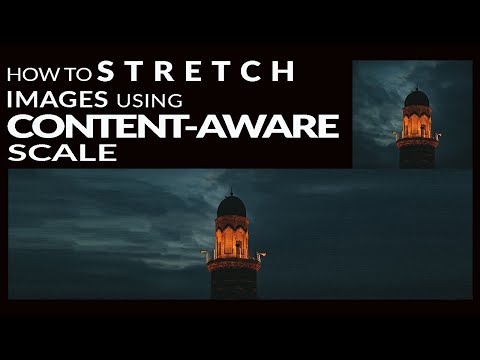 How to Stretch Backgrounds using Content-Aware Scale in Photoshop