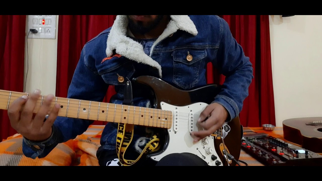 Zinda- Bhaag Milkha Bhaag (Guitar Solo Cover ) by Raghav.