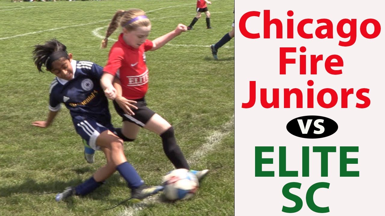 U9 Girls Soccer Game Highlights: Chicago Fire Juniors U9 vs. Elite SC U9  [2022]