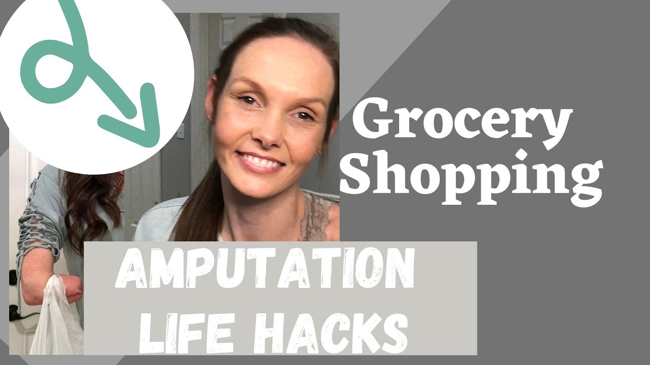 Amputation Life Hacks*Aldi*Grocery Shopping//Amputee or Not TIP*