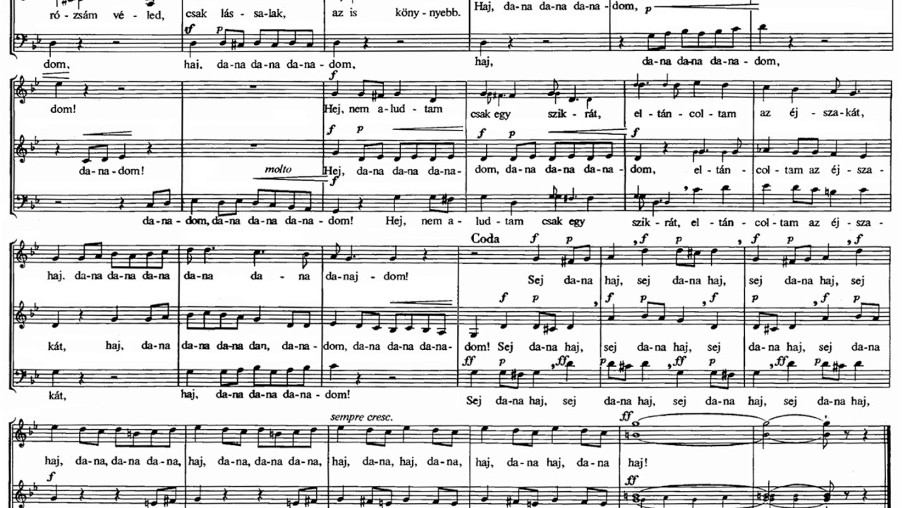 [Hollerung Gábor] Bárdos Lajos: Dana-Dana