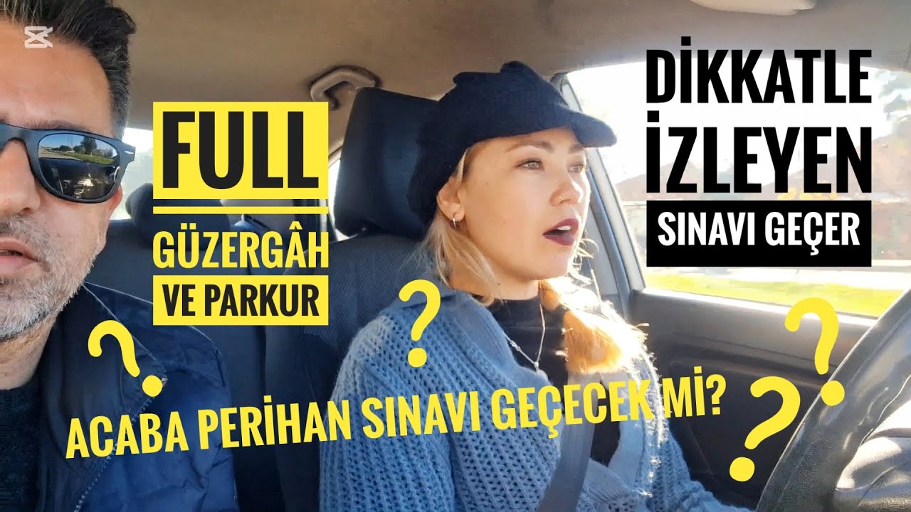 Dikkatle İzleyen Sınavı Geçer | Full Güzergâh ve Parkur #direksiyonsinavi