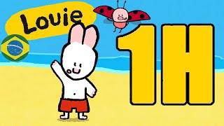 Louie, desenhe me 🎨 ✐ Compilação de uma hora ✐ | Desenhos animados para crianças screenshot 3