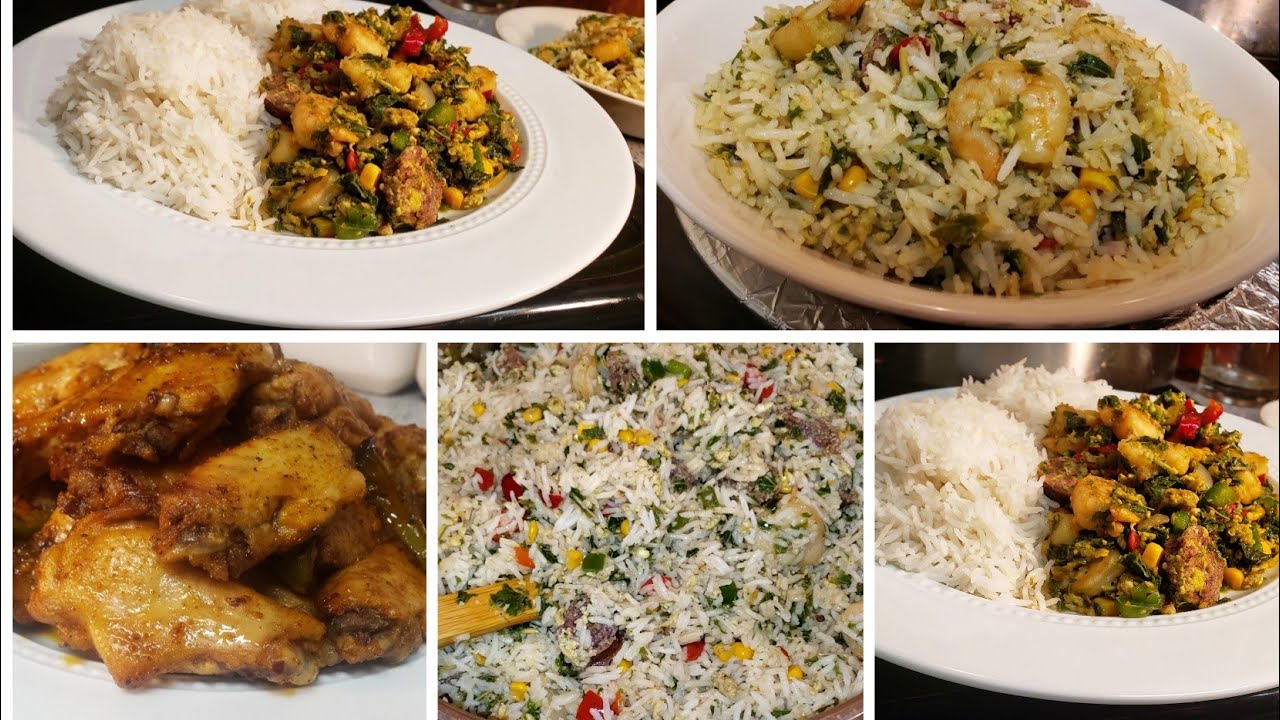 NIGERIAN GREENS VEGETABLE FRIED RICE YouTube