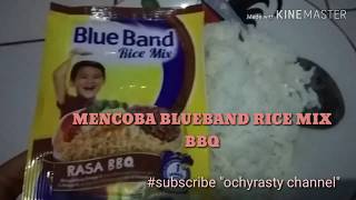 Mencoba BlueBand Rice Mix Rasa BBQ - Cocok untuk anak Kos