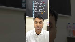 Easy Arabic Learning | Arabic Word Bangla Meaning #shorts