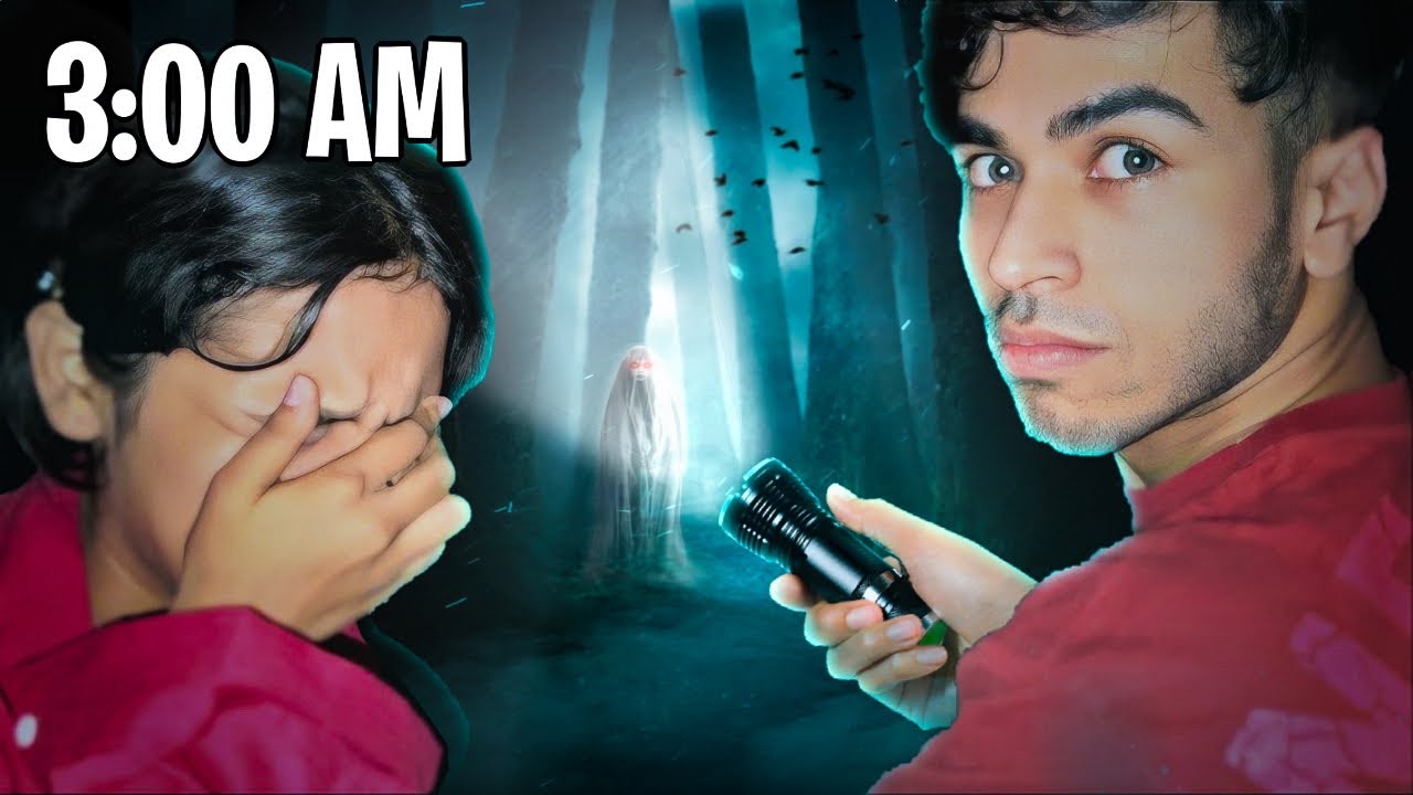 Exploring a Haunted House - Scariest Night Ever!😰