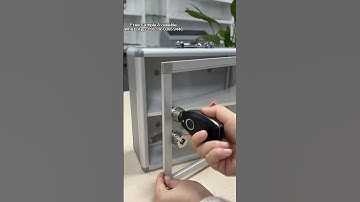 Then use one key to open both locks on the door#factory #passivelock #camlock #locksystem #smartlock