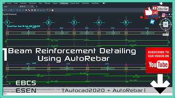 Beam Reinforcement Detailing Using Autorebar 1 | EtazDc