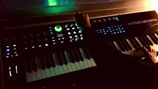 Hydrasynth Deluxe multi patch: Electrosplit RA