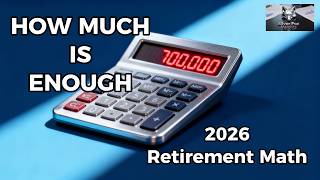 How Much Do You Really Need: The 2026 Retirement Math Reality Check #RetirementPlanning #Finance