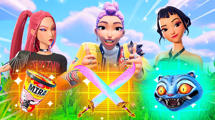 The *RANDOM* KPOP DEMON HUNTERS Challenge (Fortnite)