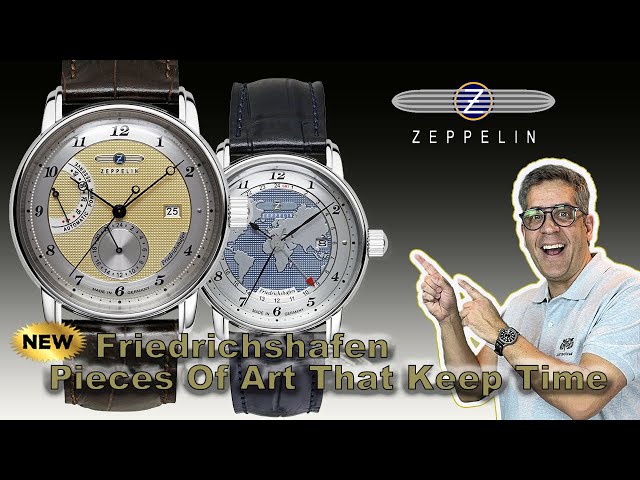 Presenting the Friedrichshafen collection from Zeppelin, pieces of