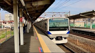 2021.12.12 JR東日本常磐線取手〜牛久間（直流区間→交流区間）