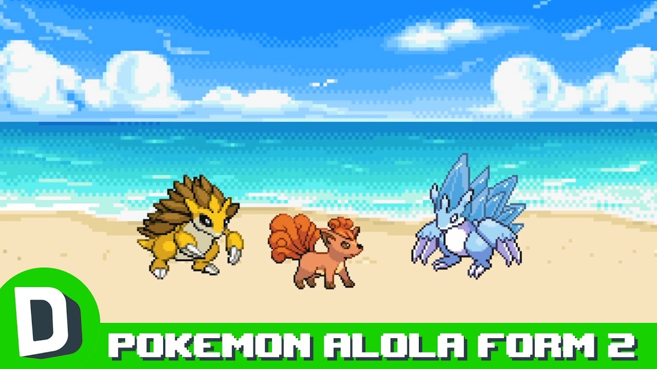 Alolan form sprites by leparagon on DeviantArt