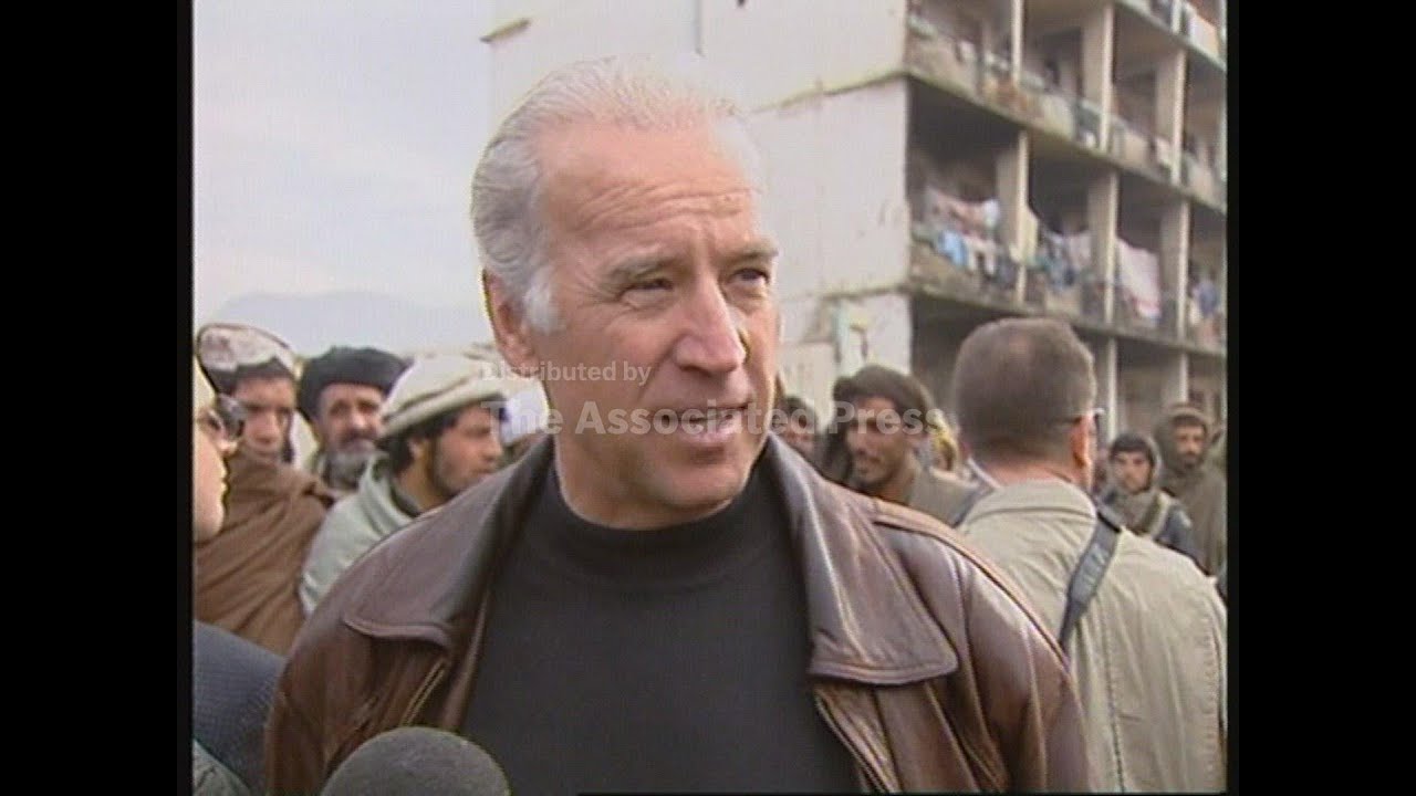 US Senator Joe Biden visits Kabul