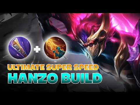 Hanzo Super Ultimate Build is CRAZY GOOD! #mobilelegends #hanzo