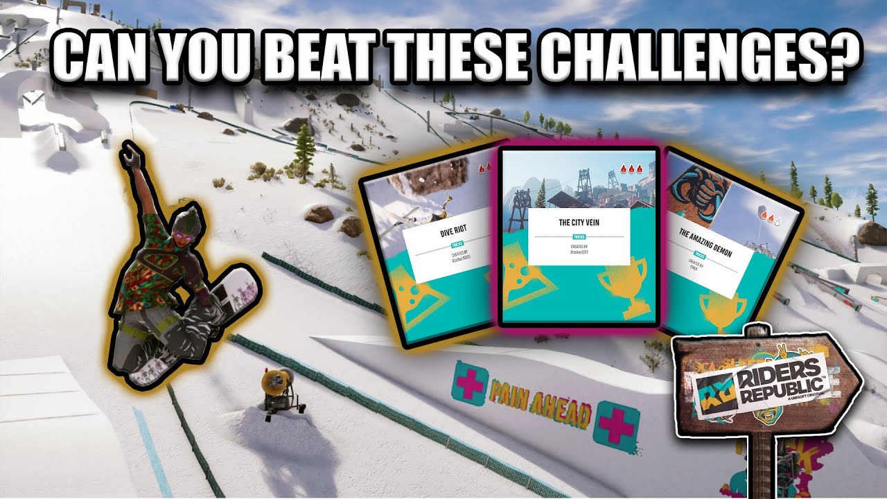 Can You BEAT These Lab Challenges? I Riders Republic