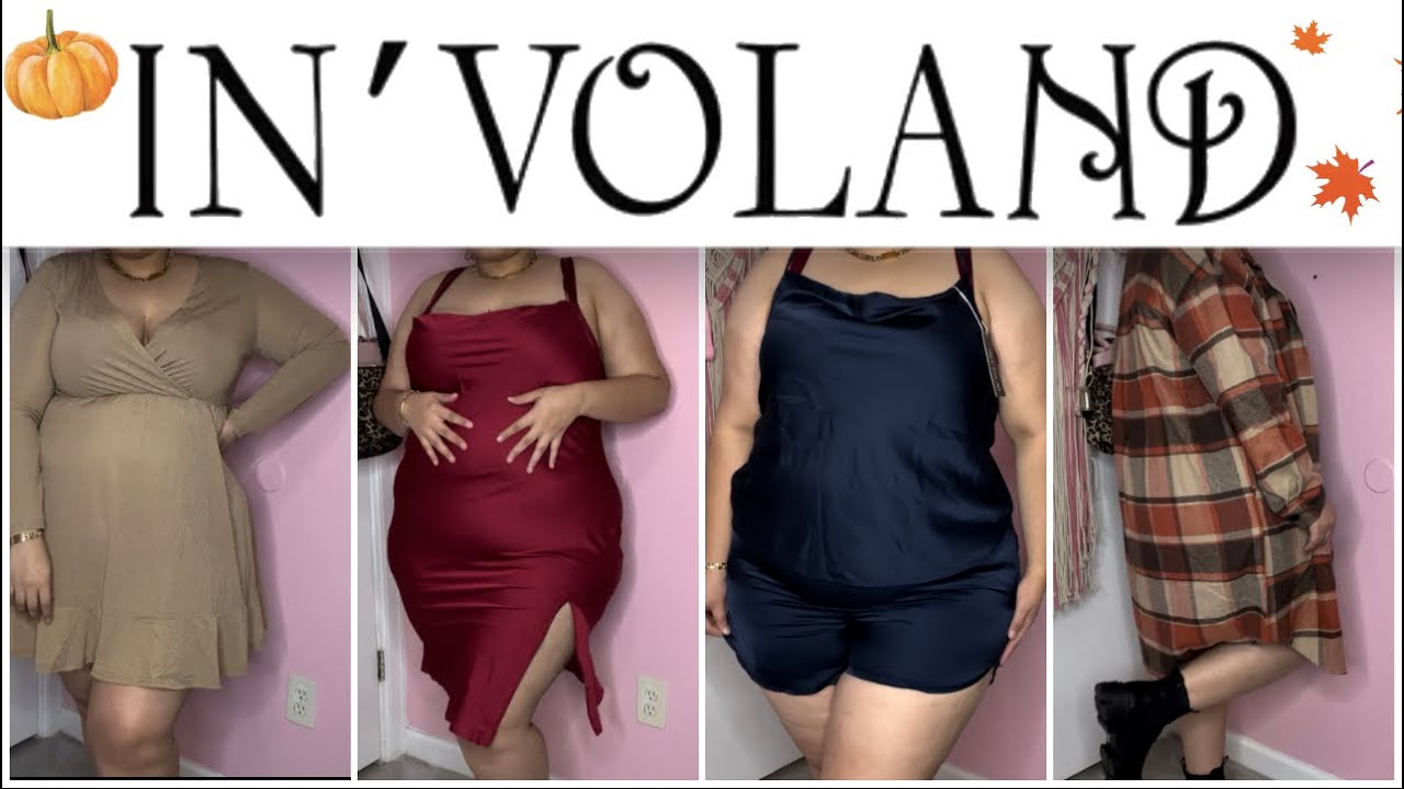 IN'VOLAND FALL PLUS SIZE TRY-ON HAUL| 2022