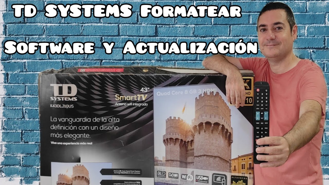 TD Systems K50DLY8US y K55DLY8US. mando a distancia