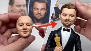 Clay Sculpture: Leonardo DiCaprio, the full figure sculpturing process from scratch.