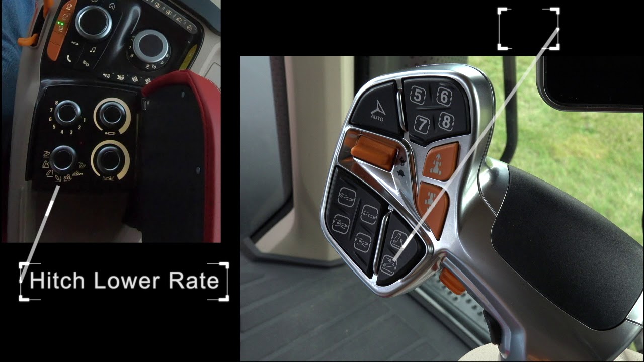 Hitch Controls in Magnum and Steiger tractors