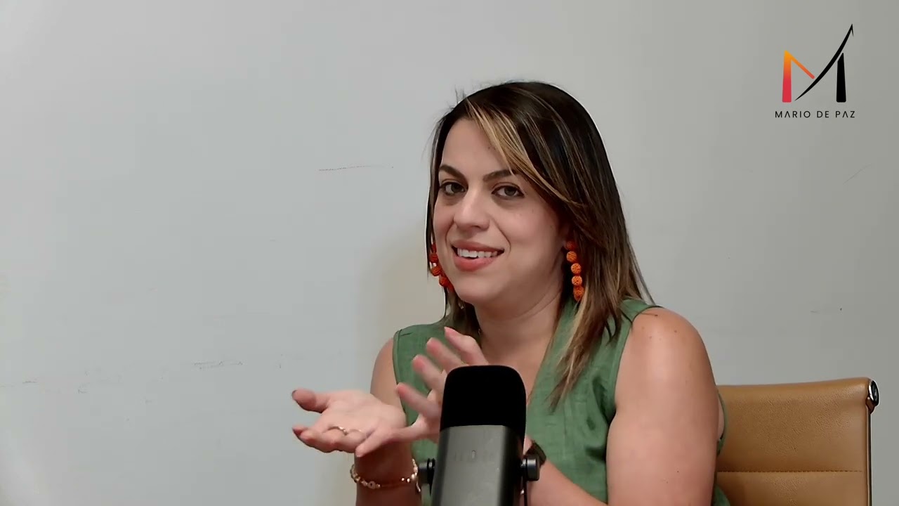 Podcast Conversando con Mario de Paz. Invitada: Andrea Cabrera de Wonder Woman Tribe.