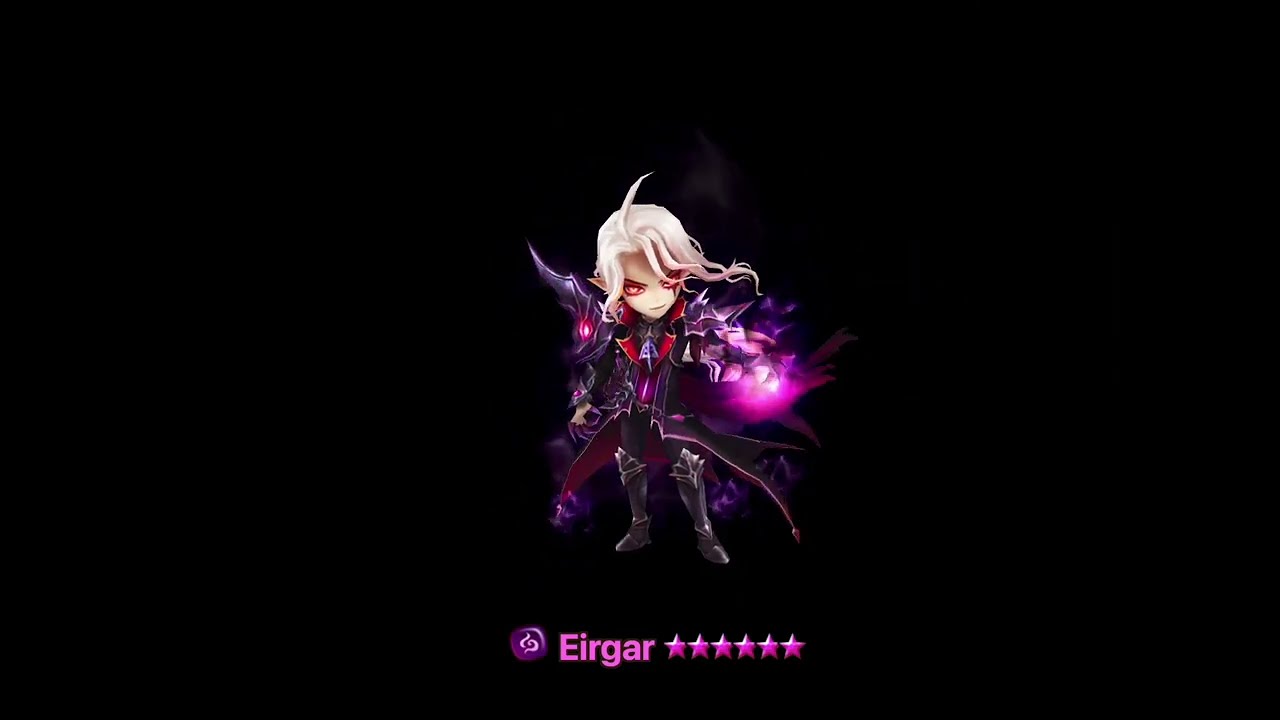 Awakening Dark Vampire Lord: Eirgar Summoners War