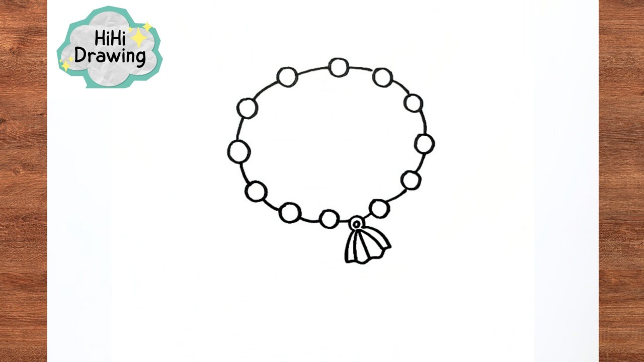 How To Draw a Bracelet | Accessories Drawing Step by Step