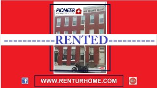 RENTAL - 829 E. Chase Street, Baltimore, Maryland 21202