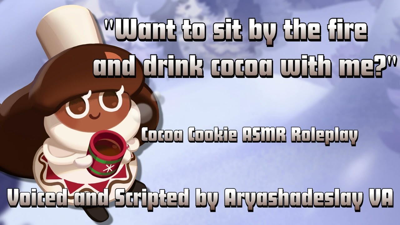 Пьем какао с печеньем-какао!: ASMR-ролевая игра «Печенье-какао» [F4A][Cookie Run Kingdom]