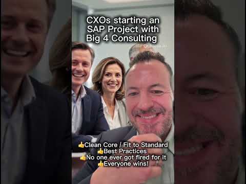 POV: Executives before and after their Big 4 consulting SAP projects
