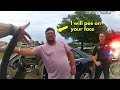 Black Mercedes Refuses To Stop For Police - Then The Officer Says Something He Shouldn't